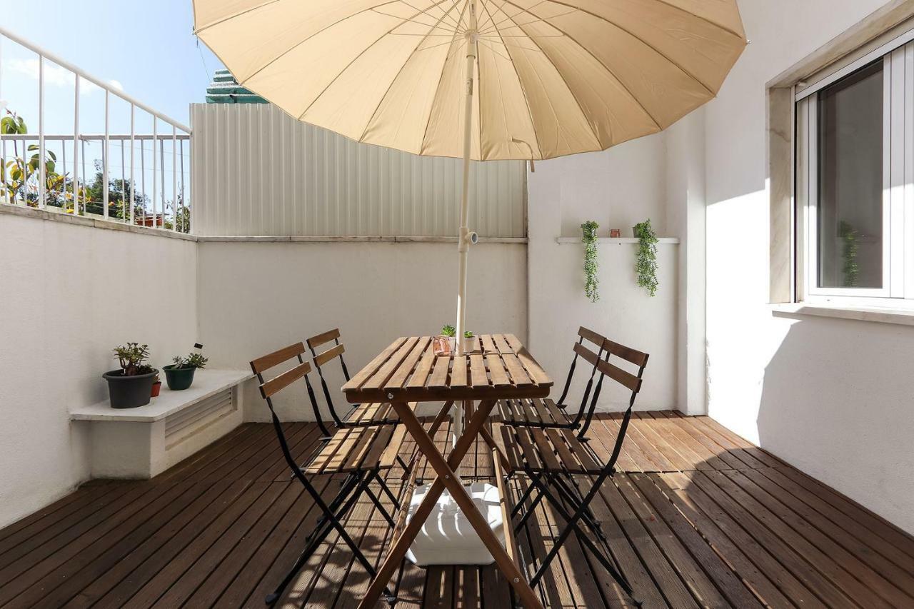 Entrecampos Terrace By Homing Apartment Lisbon Luaran gambar